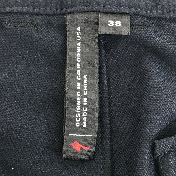 Specialized Trail Shorts Men's Size 38 Black Stretch Lightweight Biking Sports - Picture 9 of 12